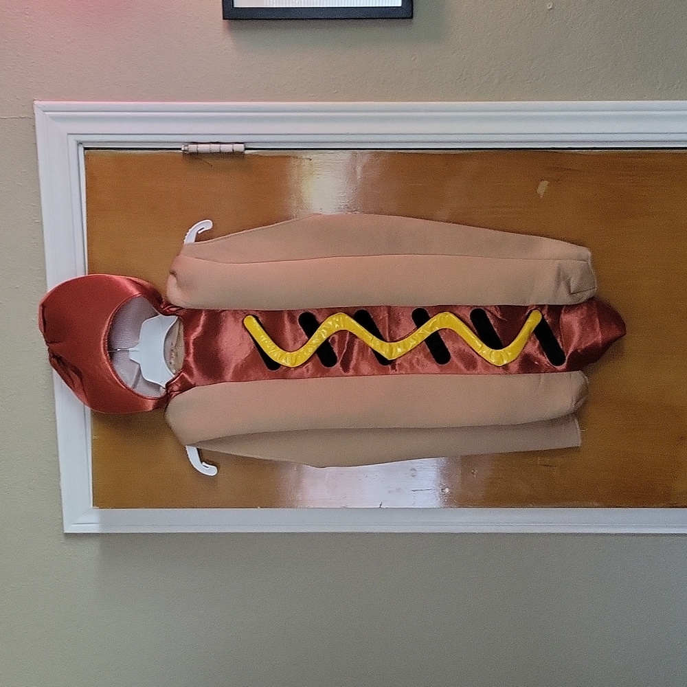 Hot Dog child's costume,  Size 8/10